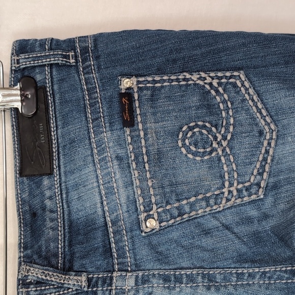 Seven7 Midrise Skinny Jean Size 8 - Picture 2 of 3